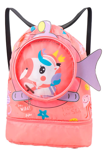 Soku Mochila Niños Kawaii Viaje Playa Natación Divertida