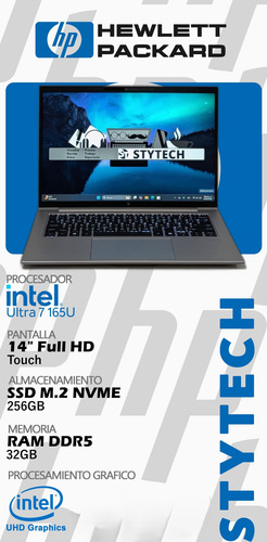 Hp Elitebook 840 G11 Touch Ultra 7 Ram 32gb Ssd 256gb 14 Plateado (Usado)
