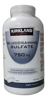 Sulfato De Glucosamina 750mg Kirkland - 420 Capsulas