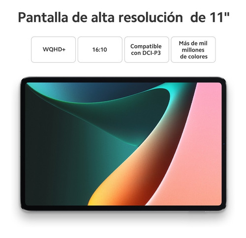 Imagen 5 de 9 de Tabletas Xiaomi Pad 5 11 256 Gb Wqhd+120hz 2k 8720mah 6gb