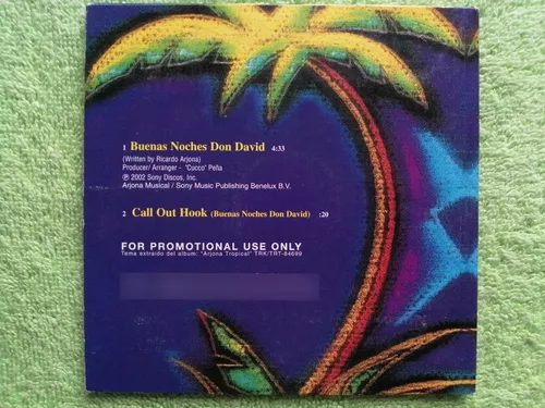  Eam Cd Single Gilberto Santa Rosa Buenas Noches Don David