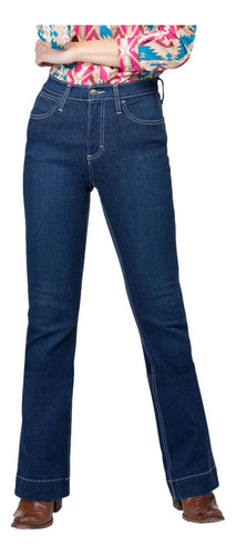 Pantalón Jeans Vaquero High Rise Flare Wrangler Dama 812