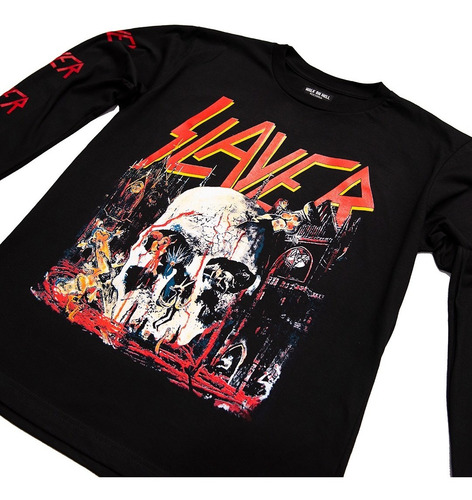 Slayer - South Of Heaven - Remera Mangas Largas