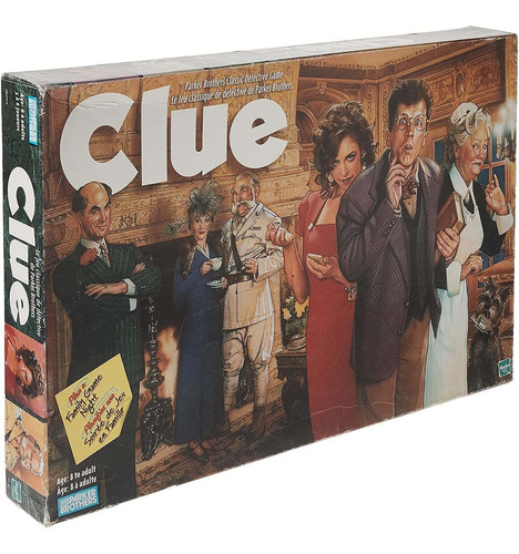 Parker Brothers Clue Classic Detective Juego