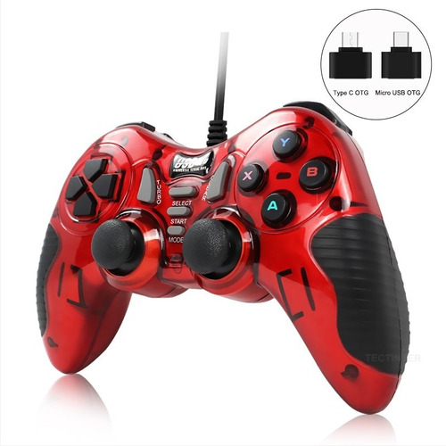 Controlador De Gamepad Con Cable Usb Para Android/tv Box/pc/