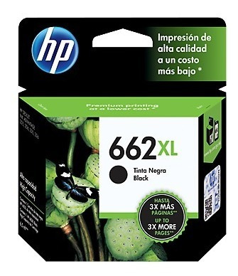Combo Hp 662xl Negro Cz105al + Hp 662 Tricolor Cz104al Pack