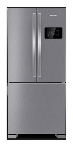 Geladeira French Door Brastemp De 3p Side Inverse 554l Inox