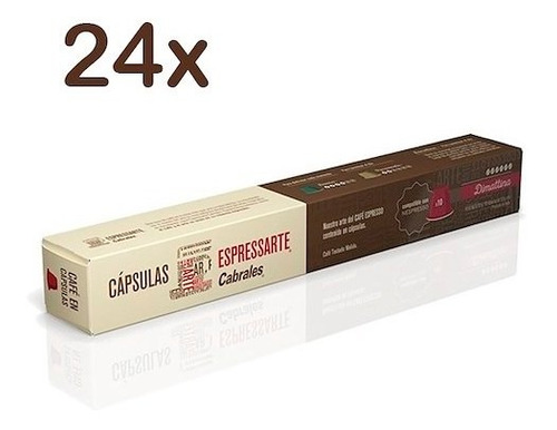 24x10 Cafe Espressarte Dimattina Cabrales Nespresso Capsulas