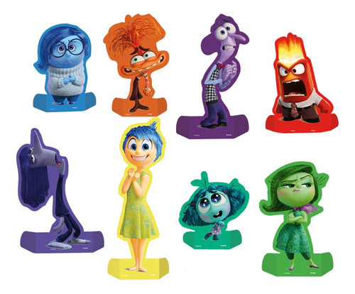Decoração De Mesa Com Personagens - Festa Divertidamente