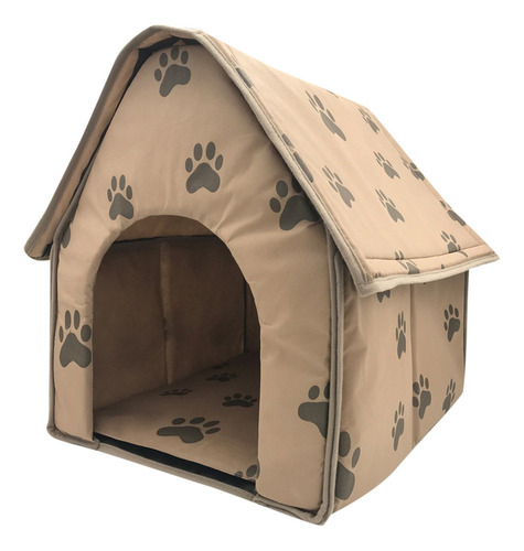 Casa Plegable For Perros En Forma De H, Cama For Mascotas