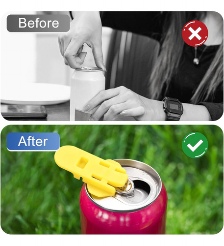 Abrelatas Manual Fácil, 12 Unidades, Cubiertas De Plástico P