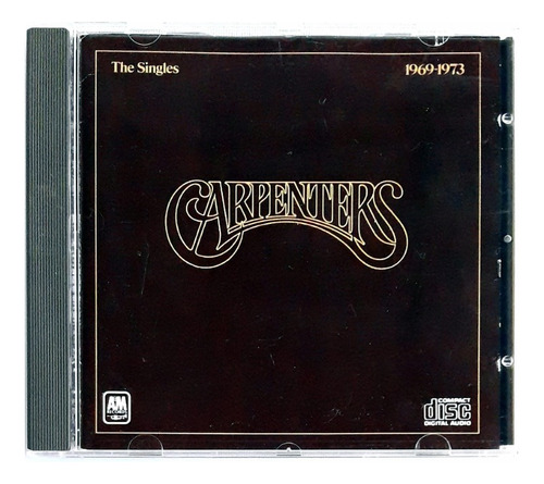 Carpenters  Edicion  Usa 1991 The Singles Cd Oka Como Nuevo (Reacondicionado)