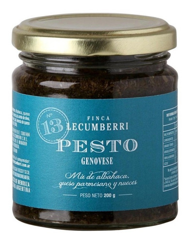 Pesto Genovese X90g - Finca Lecumberri (8 Unidades)