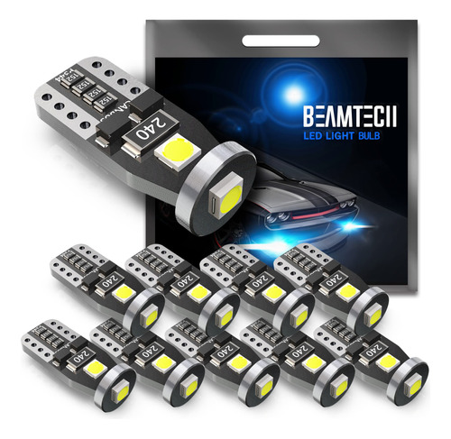 Beamtech Bombilla Led Chips Cuña Canbus Error Polaridad Mapa