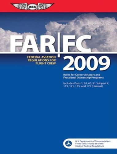 Far Fc 2009: Far Fc 2009, De Federal Aviation Administration. Editora Baker & Taylor, Capa Mole, Edição 1 Em Inglês, 2008