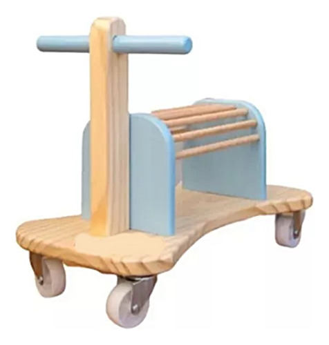 Pata Pata Caminador De Madera Montessori Laqueado Niños 