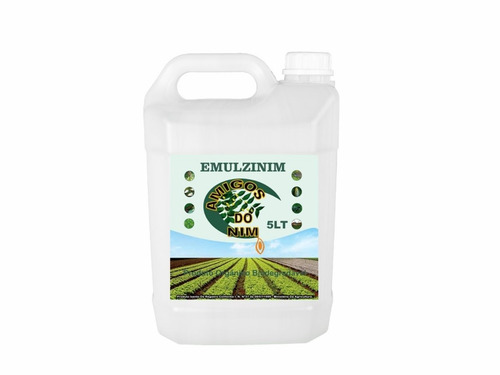 Óleo Emulsionado Vegetal Para Jardim Plantas 5 Litros