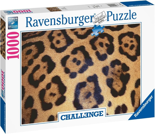 Manchas Jaguar Challenge Rompecabeza Ravensburger 1000 Pzas