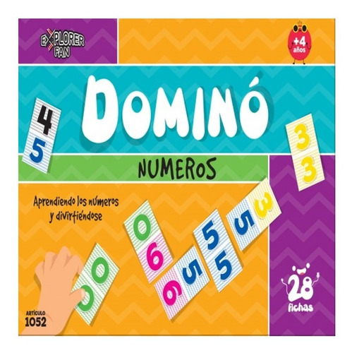 Juego De Mesa Domino De Números Explorer Fan