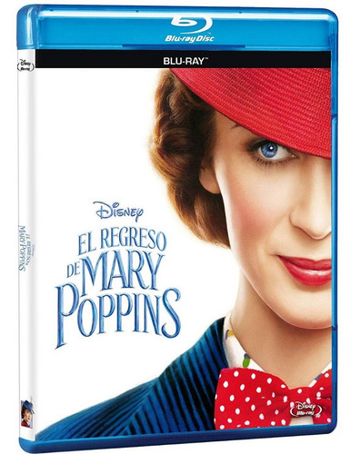 Disney Bluray El Regreso De Mary Poppins Nuevo Original