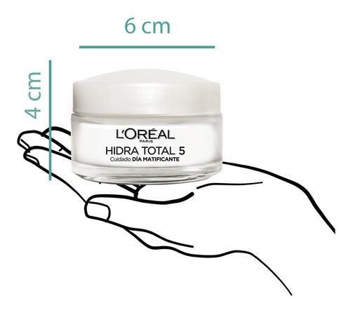 Crema Facial L'oréal Paris Matificante Hidratante 50 Ml