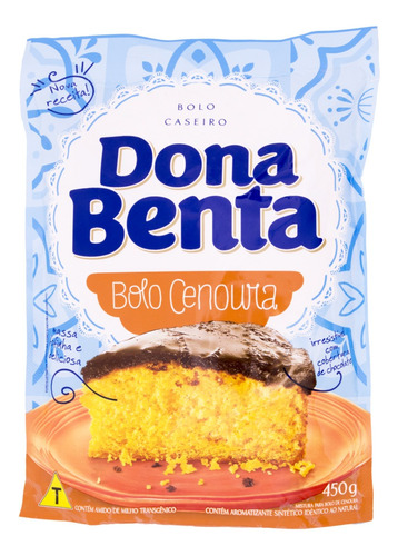 Mistura para bolo Dona Benta cenoura 450 g 
