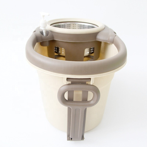Lampazo Mopa Trapeador Giratorio Acero Automatico 360