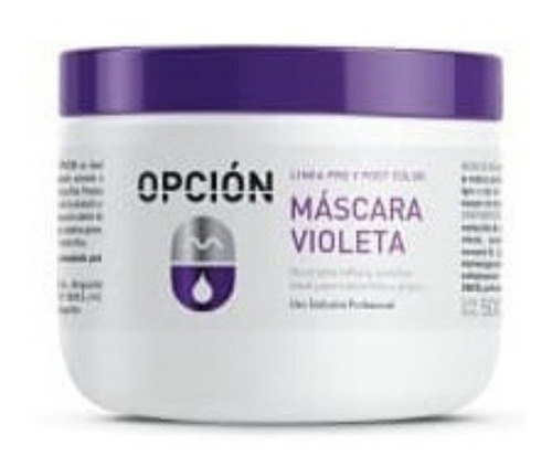  Mascara Violeta Matizadora Opcion 500g