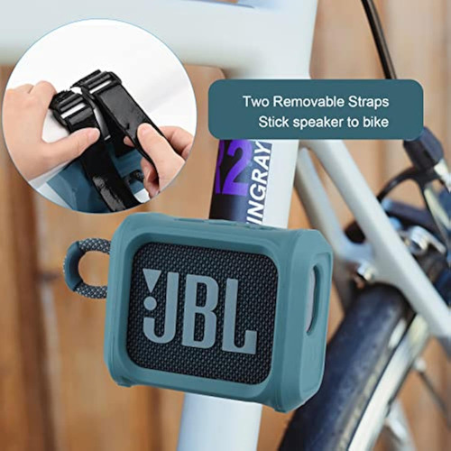 Funda Protectora Silicona Altavoz Bluetooth Para Jbl Go 3