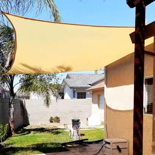 Tela Sombreamento Shade Impermeável 3x4 Mts + Kit V