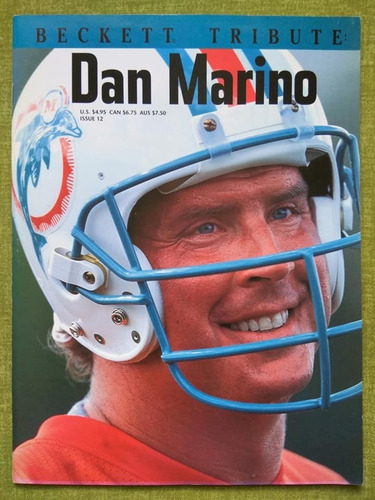 Dan Marino Dolphins Revista Beckett Tribute 1995