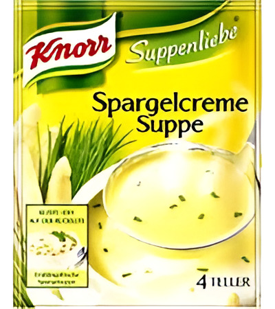 Knorr Sopa Crema Espárragos 63g, 3 Pzas