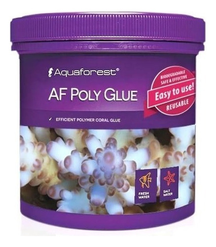 Cola Para Corais E Rochas Aquaforest Poly Glue 250ml