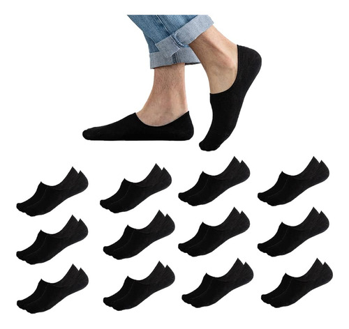 12 Pcs Calcetines Invisibles,calcetines Deportivos Finos