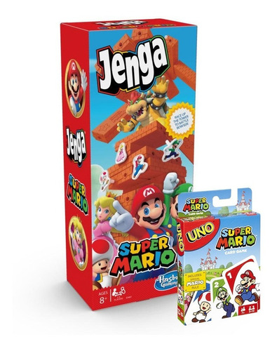  Jenga Super Mario Bros Y Uno