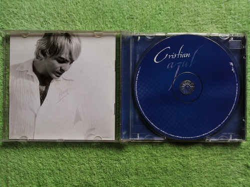 Imagen 2 de 6 de Eam Cd Cristian Castro Azul 2001 Septimo Album De Estudio