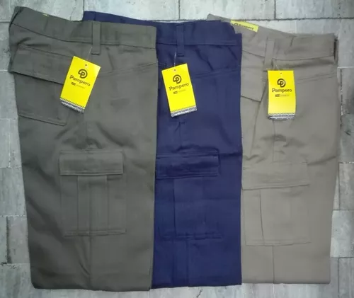 Pantalón De Trabajo Dama Pampero Cargo Col Vs 34al48