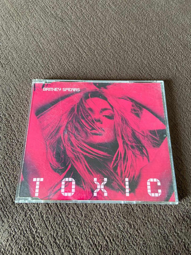 Cd Single Britney Spears Toxic Europeu (Usado)