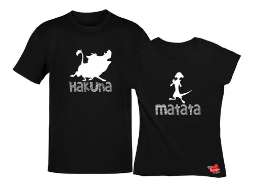 Playeras D o Hakuna Matata Timon Y Pumba Bl