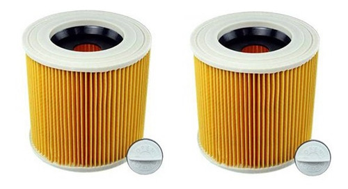 2 Filtros De Cartucho Para Aspiradora Karcher Wd3 Premiu