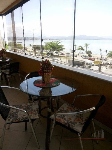 Imagem 7 de 15 de Excelente Apartamento - Vista Panorâmica Da Beira Mar - Um Apartamento Por Andar - V-3010