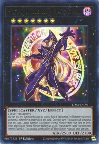 Mago De La Ilusión Ebon Ultra Raro Yugioh