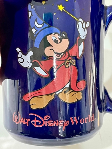 Taza Mickey Walt Disney World C/mickey Sorcerer Original