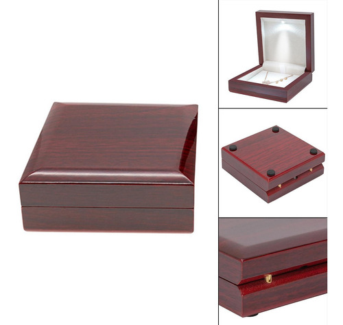 Elegante Collar De Luz Led Caja De Regalo Proponer Caja De