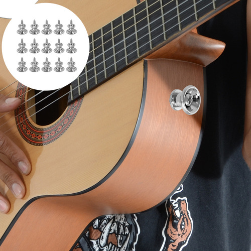 Correas De Guitarra Con Cierre, Clavos Para Extremos De Guit