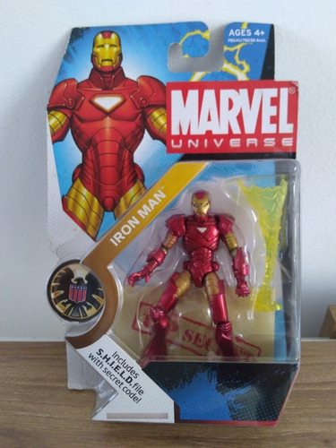 Iron Man Marvel Universe Serie 1 Figura 001 Del 2008 