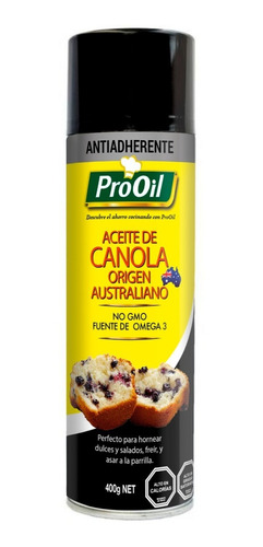 Aceite De Canola En Spray Prooil Excelente Para Tu Cocina