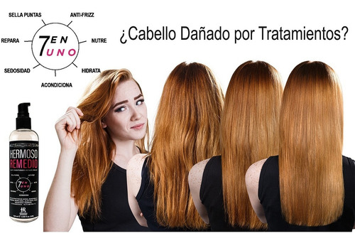 Imagen 4 de 9 de 2 Crema Capilar Tratamiento Reparación Profunda Intensa 7en1