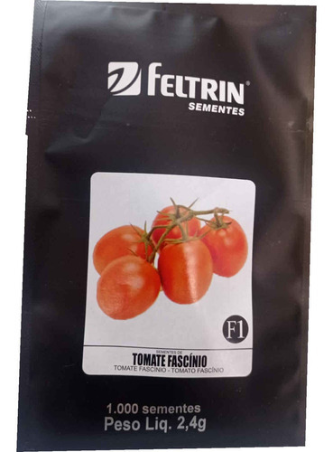 1.000 Sementes Tomate Fascínio F1 Determinado Saladete