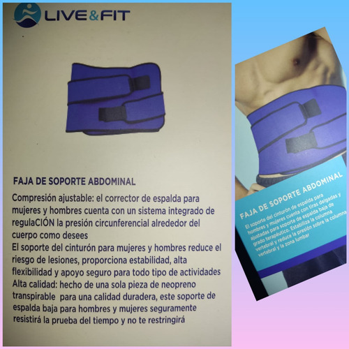 Faja De Soporte Abdominal